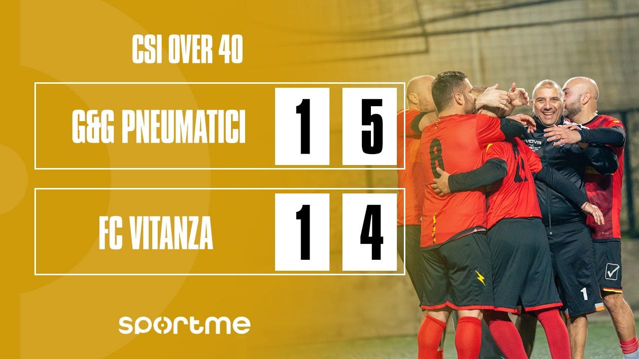 CSI Over40 Finale PouleA | G&G Pneumatici vs Fc Vitanza
