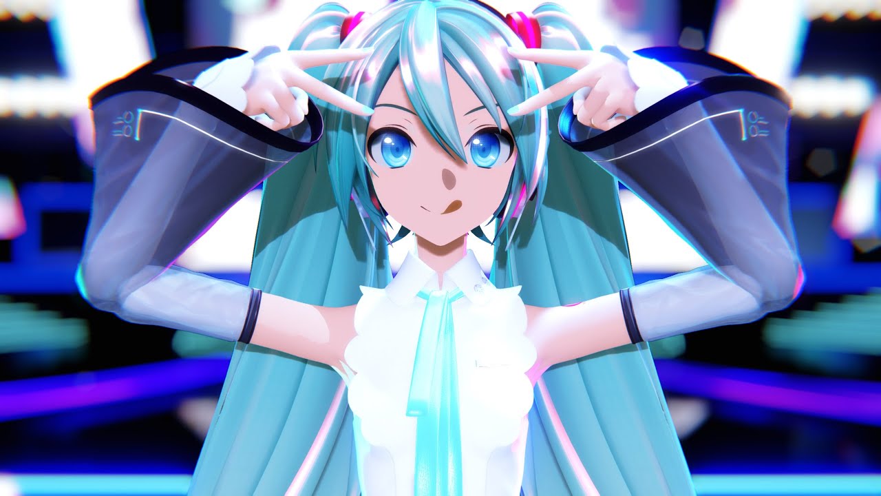 【MMD】Idol 「アイドル」- Hatsune Miku 「初音ミク」ft. Yoasobi