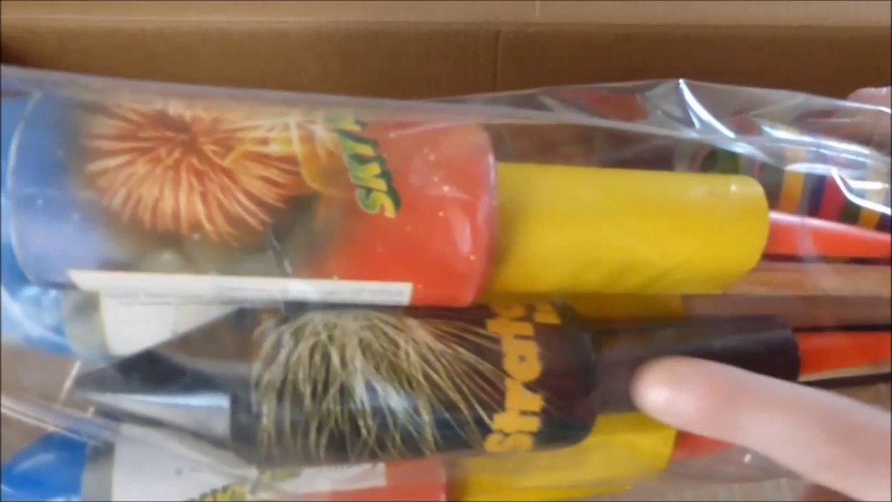 Unboxing Feuerwerksvitrine 2016/2017 - Paket 1