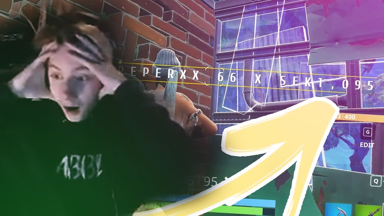 JAG TJÄNADE 4000KR PÅ ATT SPELA FORTNITE! - FORTNITE PÅ SVENSKA!