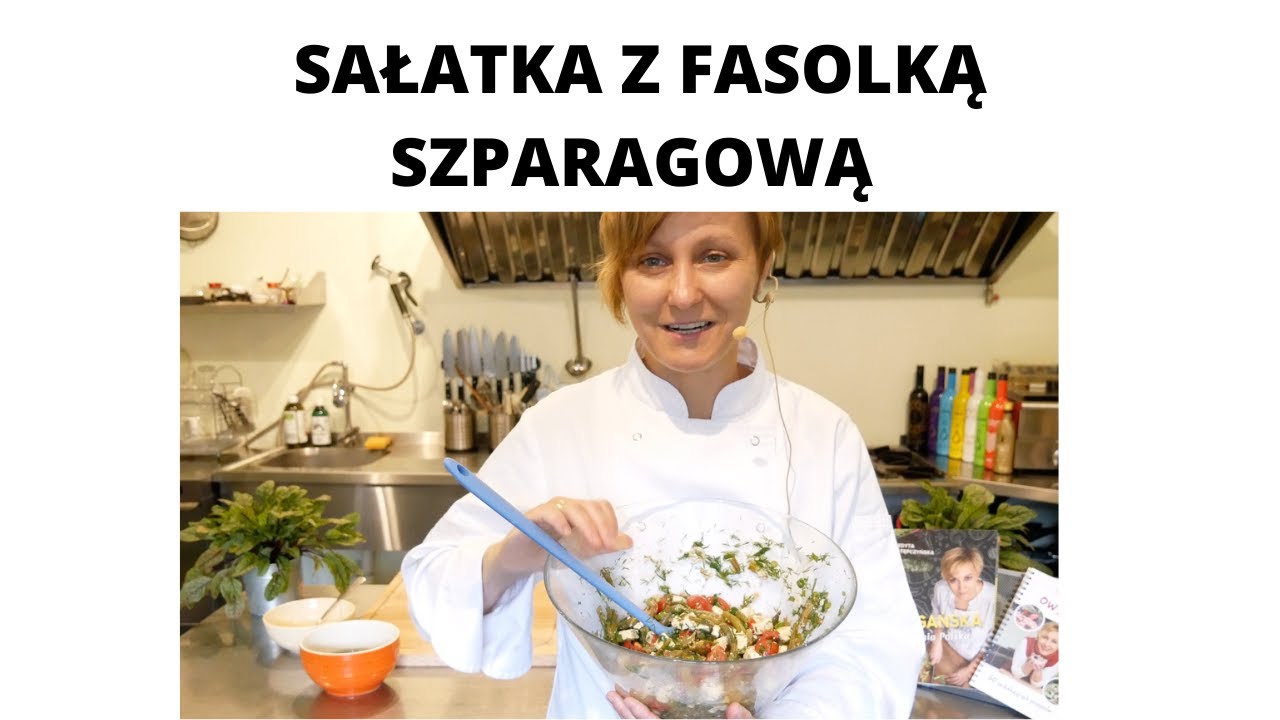 Sałatka z fasolką szparagową