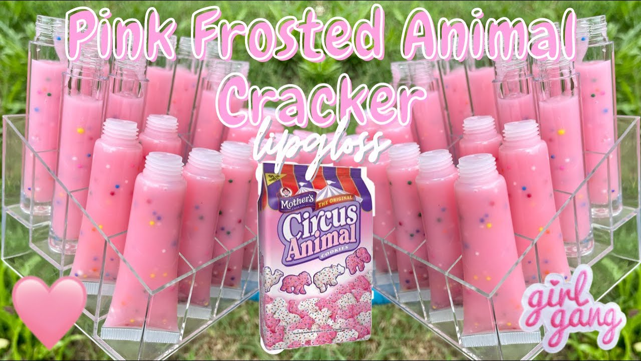 HOW TO MAKE PINK FROSTED ANIMAL CRACKER INSPIRED LIPGLOSS | SEXY LEXY INC. |