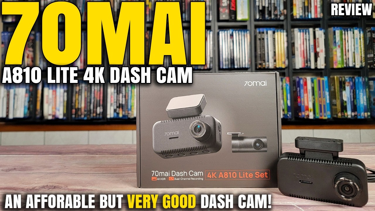 An Affordable But VERY GOOD Dash Cam! | 70mai A810 Lite 4K Dash Cam