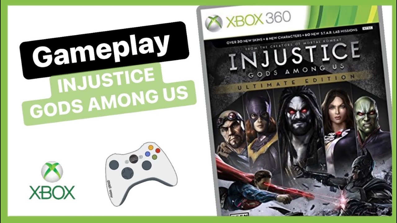 Gameplay INJUSTICE: THE GODS AMONG US para Xbox 360