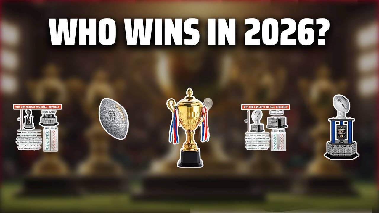 The Top 5 Best Trophy Fantasy Football in 2026 - Must Watch Before Buying!
