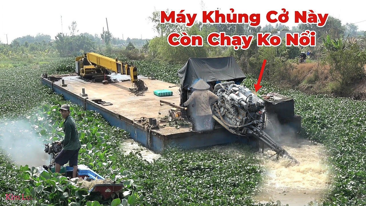 Người Dân Không Biết Cầu Cứu Ai Luôn. Khi Lúc Bình Mộc Bít Con Sông, Khiến Tàu, Phà Chạy Không Nổi.