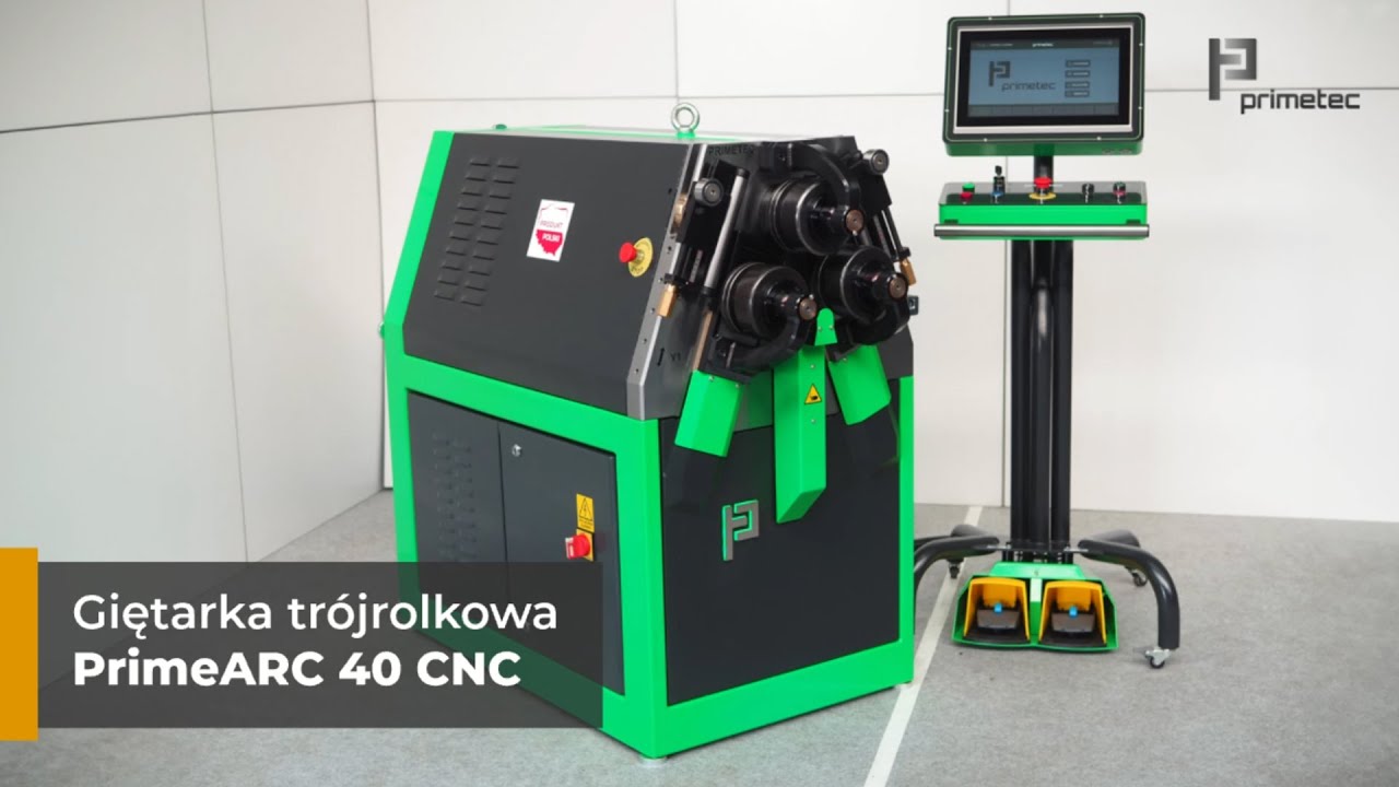 Giętarka trójrolkowa PrimeARC 40 CNC