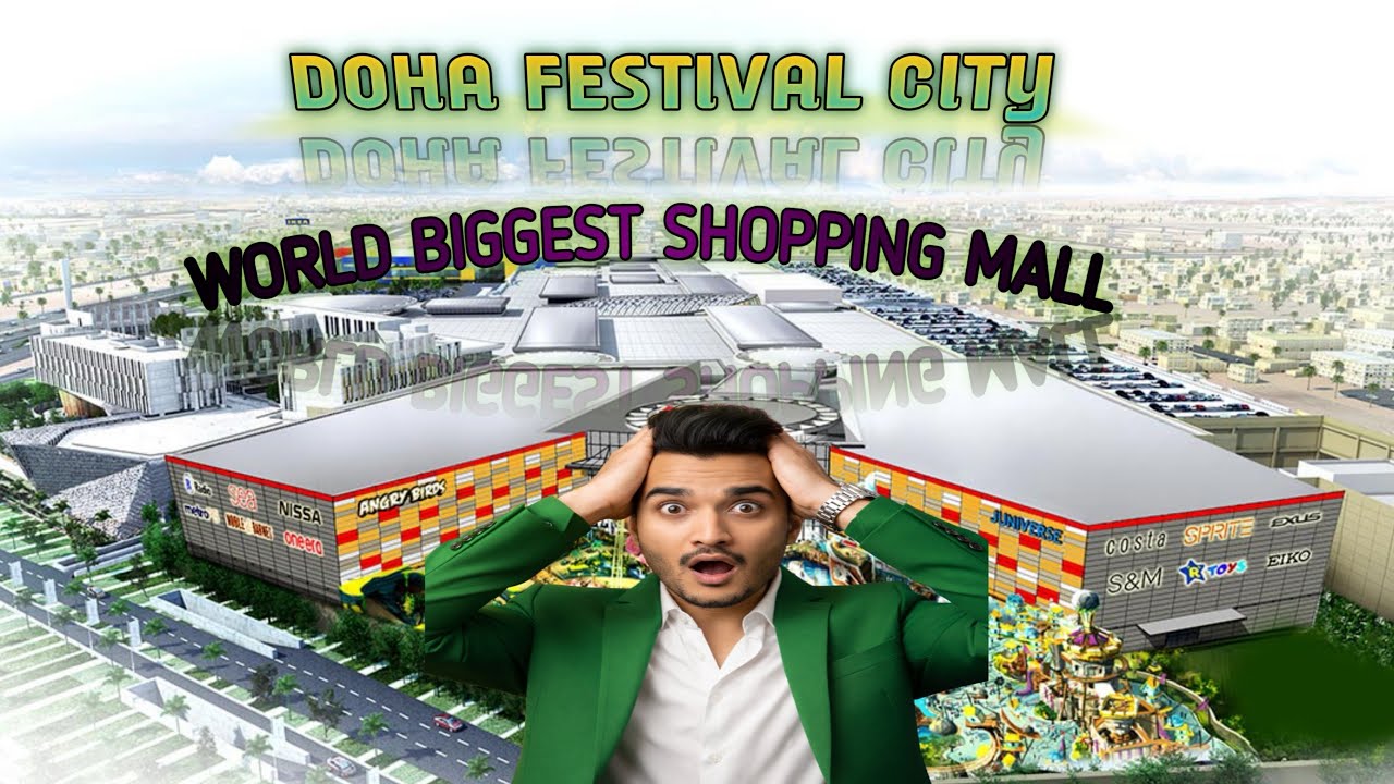 Doha Festival City | Doha Qatar | Unlimited Shopping,Dining Entertainment Destination | 4K Best View