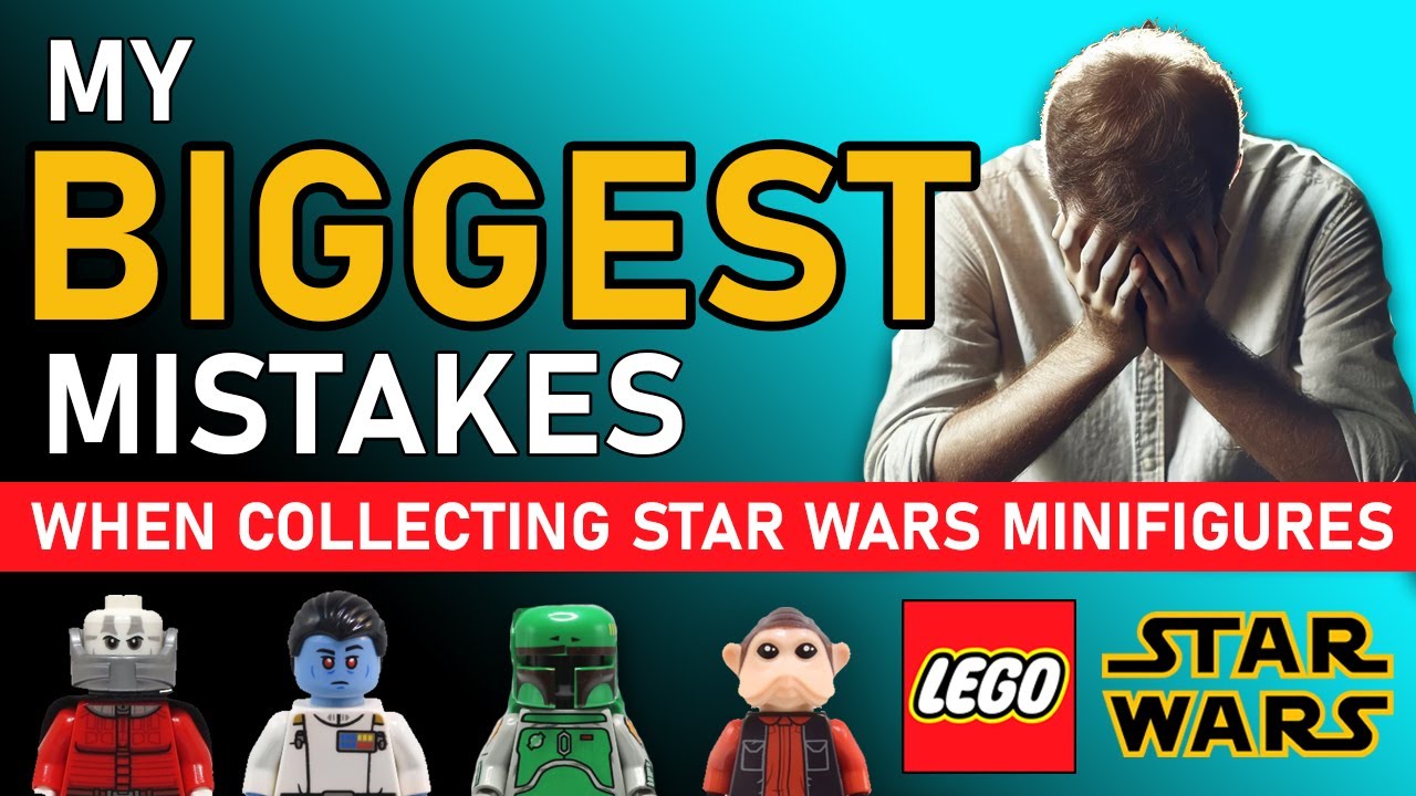 FREE DOWNLOAD + my BIGGEST mistakes made when collecting & Investing in LEGO Star Wars Minifigures!!