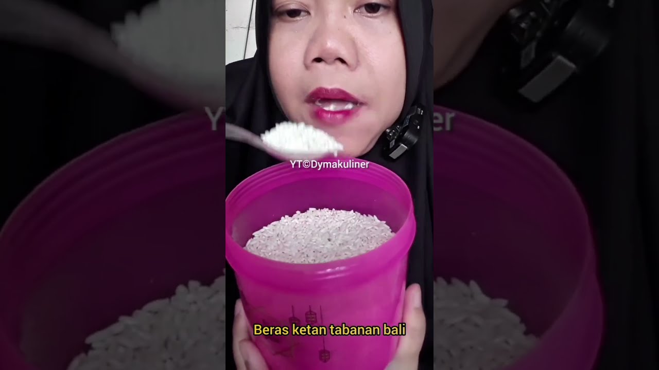 DYMA KULINER 💕 Kompilasi 💕 #Shorts  💕Makan Beras Mentah 💕 #asmr #mukbang 💕 @Dymareal  @dymaaaaa