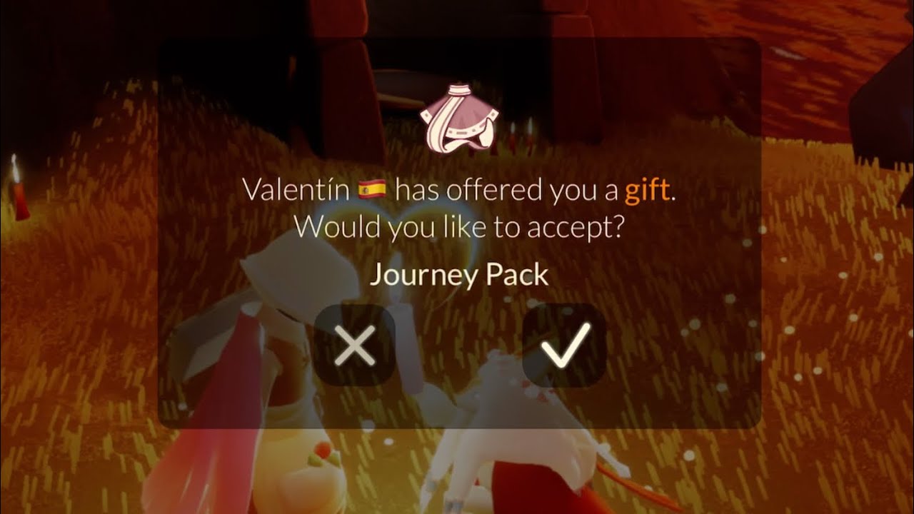 Getting the journey pack! || thanks to Valent&iacute;n (Sky children of the light)
