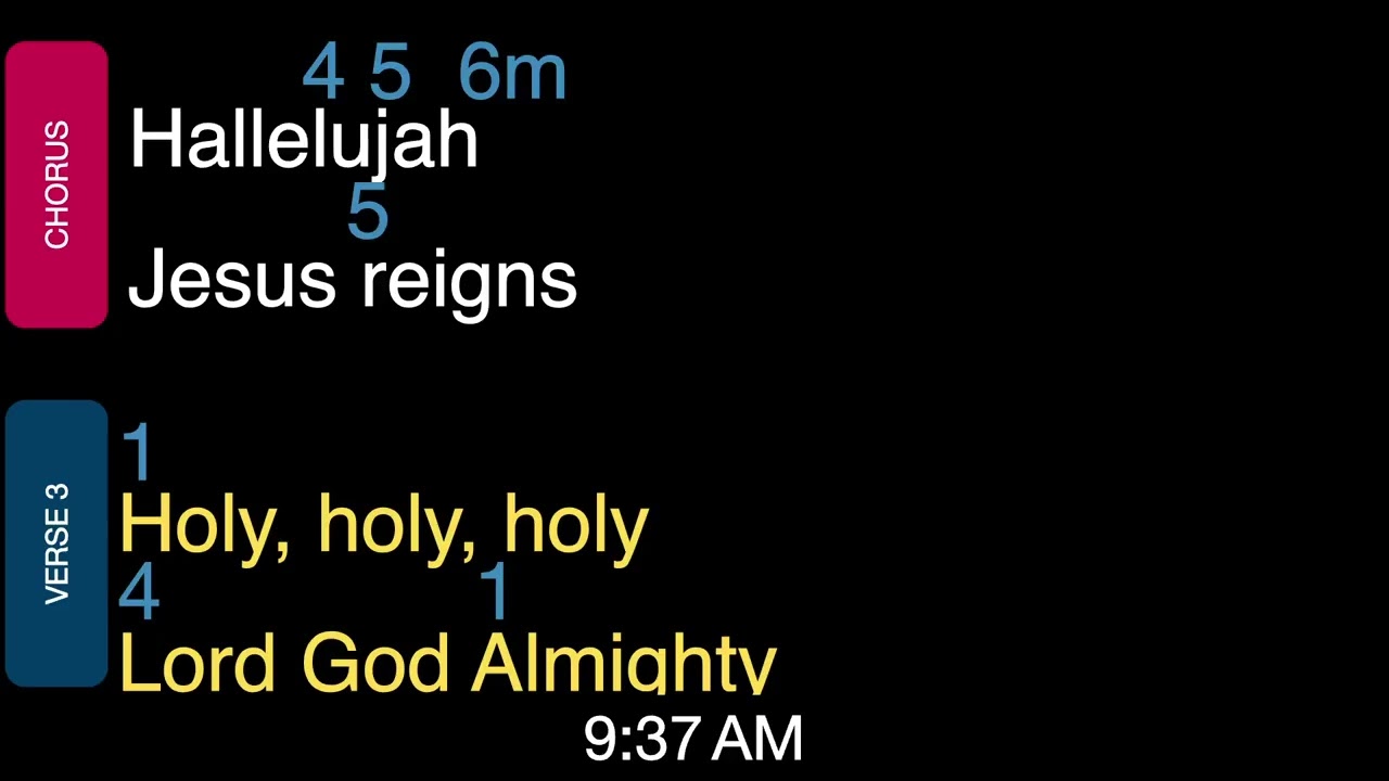 Holy Holy Holy w/ Tag 1.14