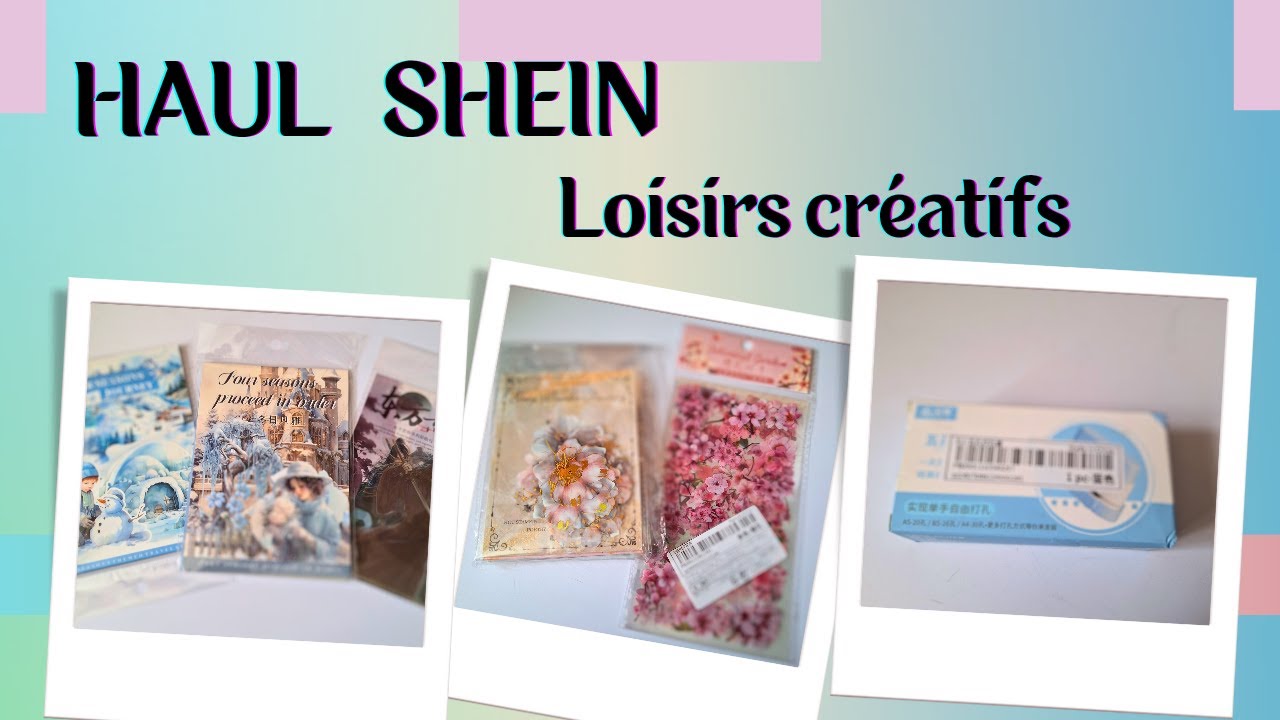 Haul Shein, de beaux produits créatifs