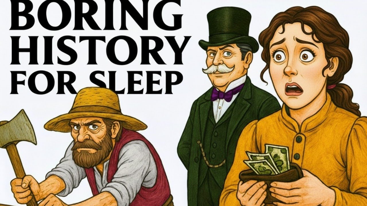 Step Inside the Gilded Age: Daily Life in 1880s America | Boring History For Sleep.
