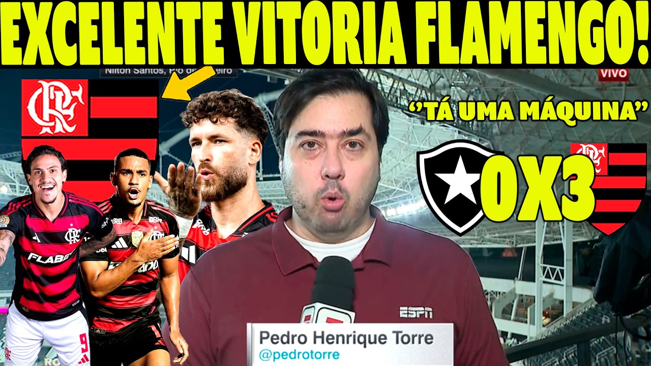 PEDRO TROUXE A EXCELENTE INFORMAÇÃO DO FLAMENGO!! '' O FLAMENGO TÁ RUMO A LIDERANÇA!!''
