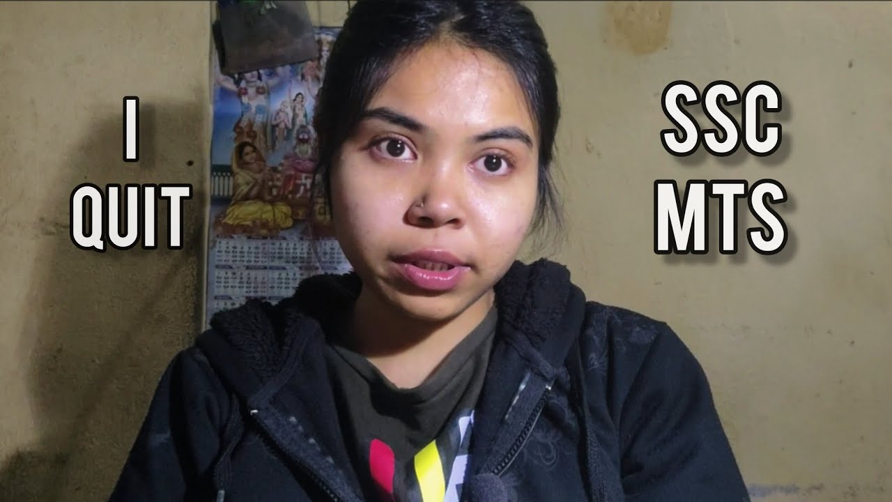 I quit SSC MTS. I AM DONE.