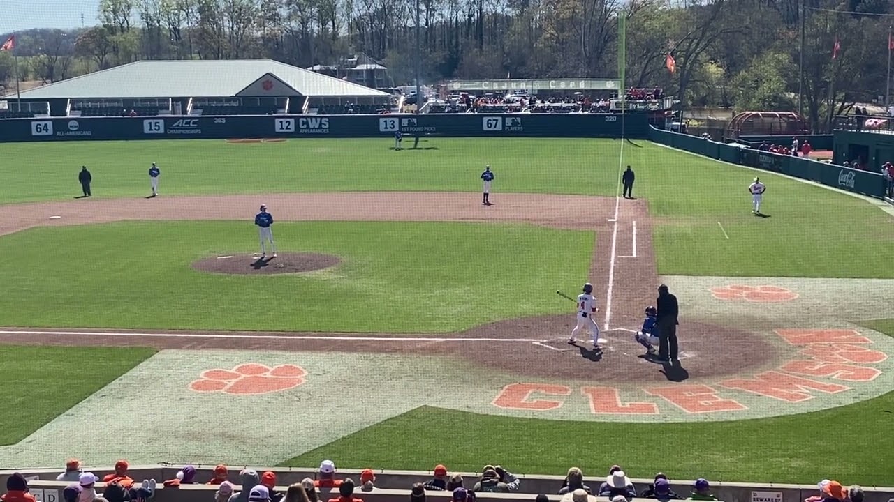 Aidan Weaver Strikes Out Blackwell Swinging ⬇️8 - Duke Blue Devils vs Clemson Tigers 3/19/2023