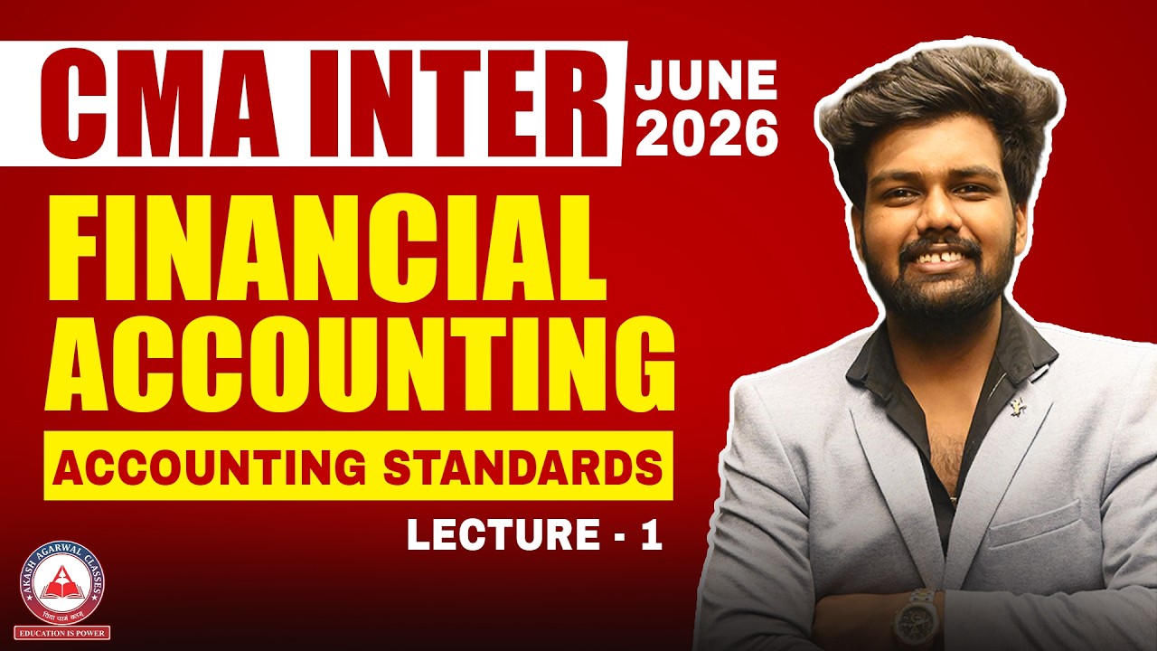 CMA Inter Financial Accounting | Accounting Standards Revision L1 | June 2026 | SB9