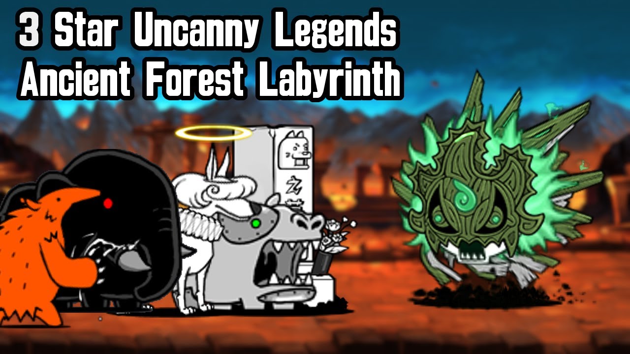 Ancient Forest Labyrinth / 3 Star Uncanny Legends - The Battle Cats