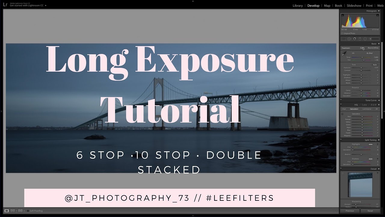 Long Exposure Tutorial Filter Stacking 16 Stops! Lee Filters