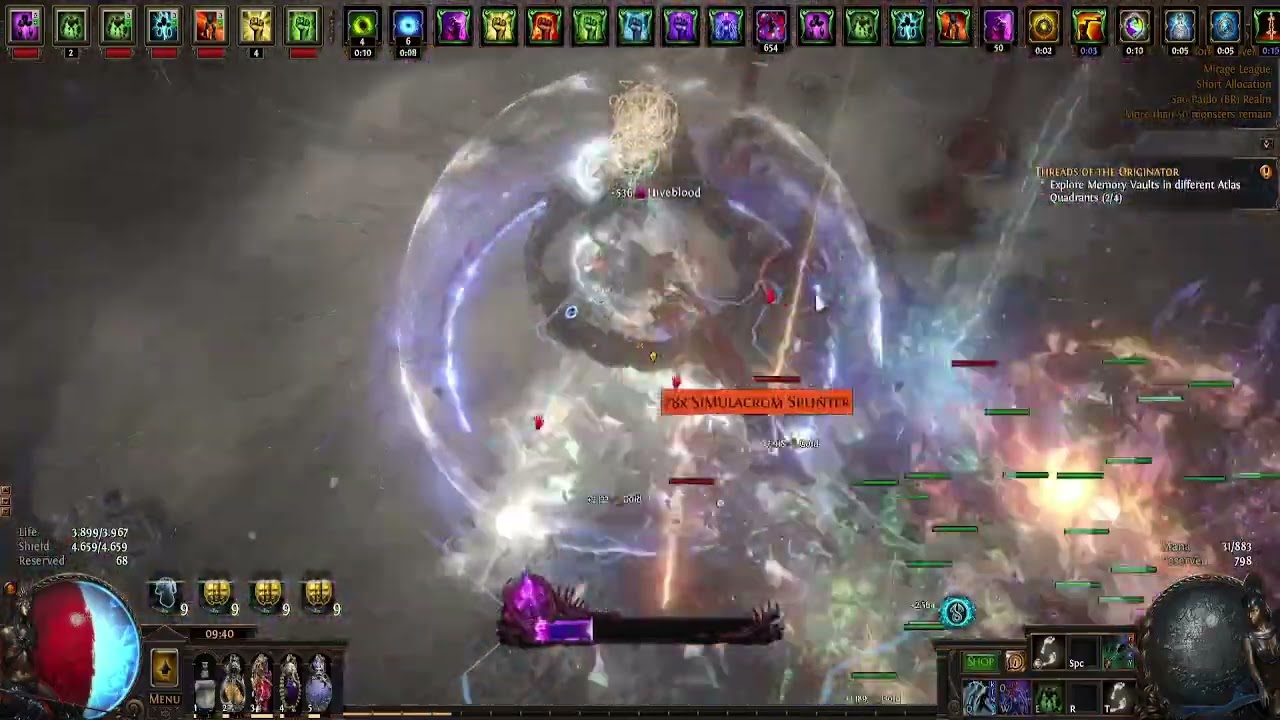 3.28 Ethereal Knives Golden Charlatan Herald Stack Breach Fubgun Farm 60% Delirium