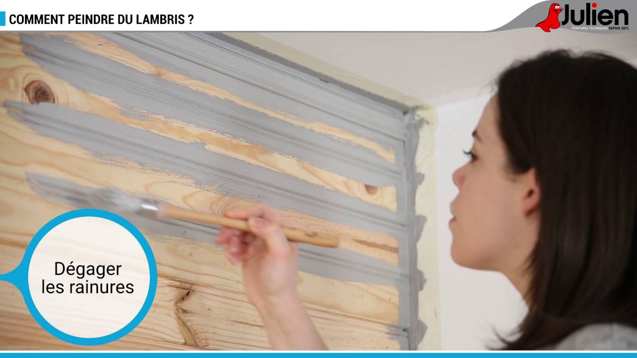 Comment peindre du lambris ? - Peintures Julien