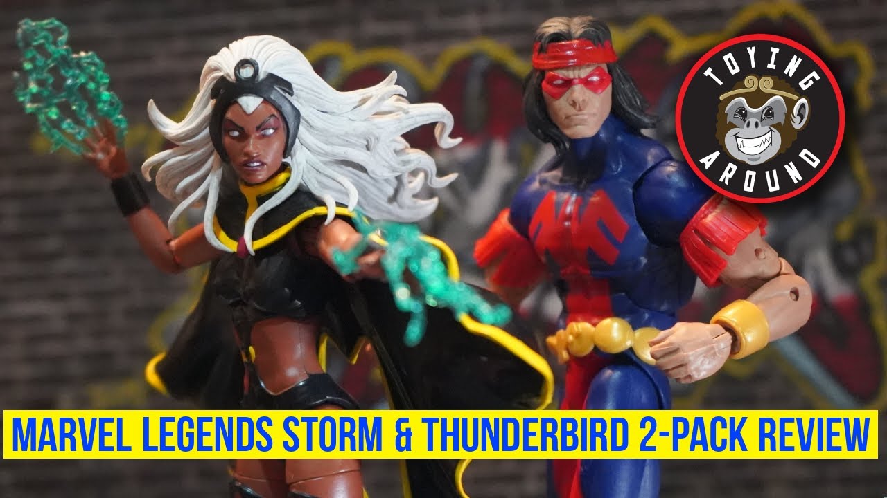 NEW Storm & Thunderbird 2-Pack Marvel Legends Review