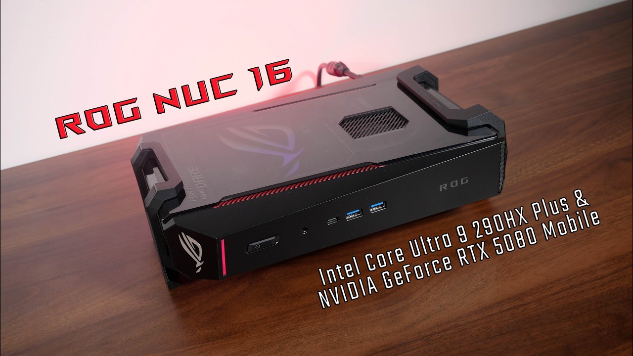 Czy to najpotężniejszy minikomputer do gier? Unboxing i recenzja ASUS ROG NUC 16