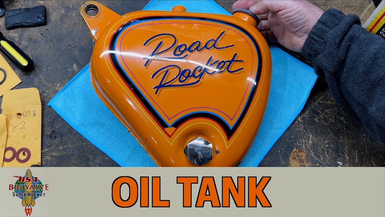 1962 BSA A10 Super Rocket (Part 5) - Oil Tank