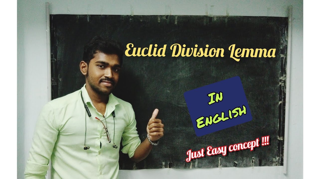 EUCLID DIVISION LEMMA |in English | Interesting Concept !!!