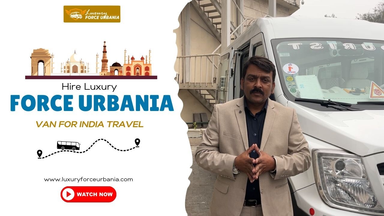 “India’s Luxury Force Urbania Van | Royal Interior for VVIP, Weddings & Elite Travel”