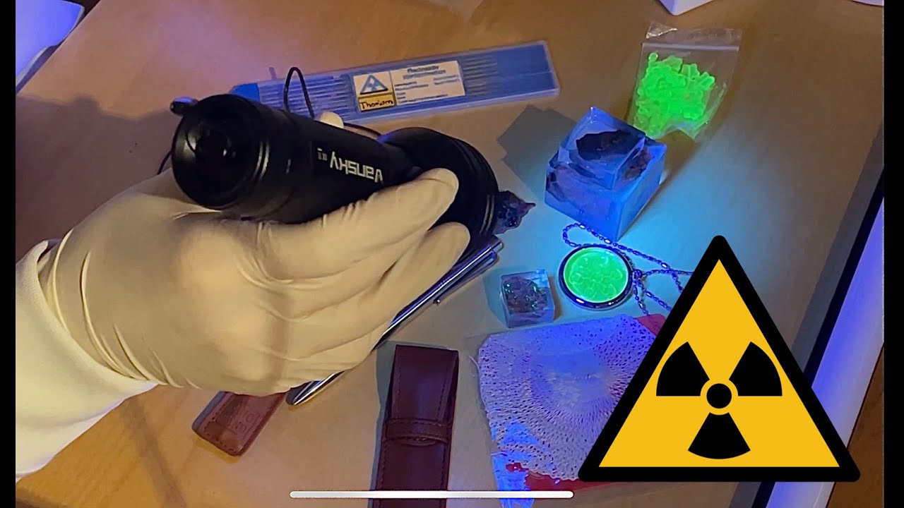 Radioaktive Gegenstände im Haushalt