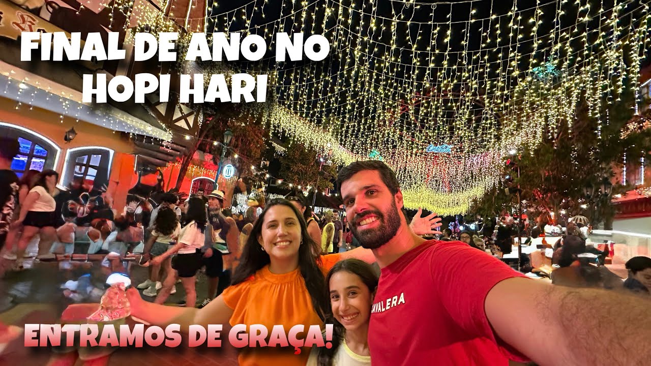 HOPI HARI NO FINAL DO ANO | CRIANÇAS NÃO PAGAM NAS FÉRIAS 