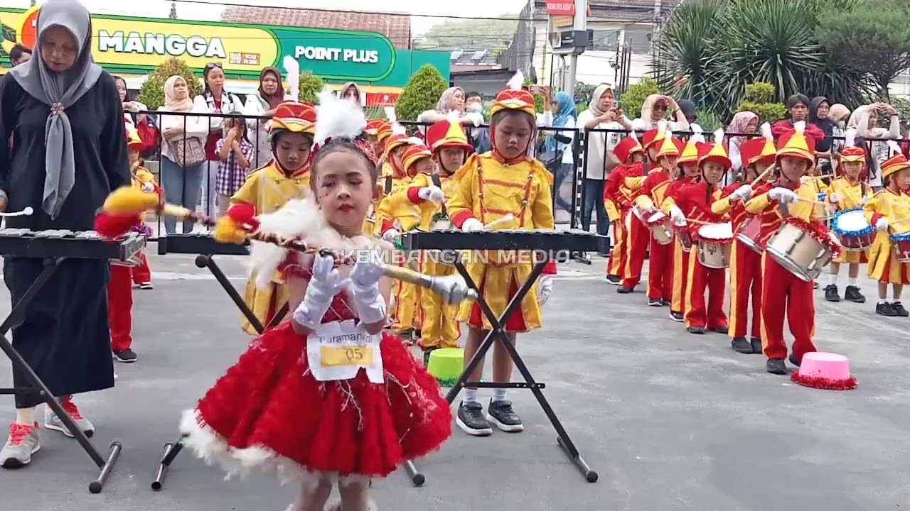 Penampilan TK Pertiwi Jurangombo | Lomba Drumband Anak TK di Artos Mall Magelang