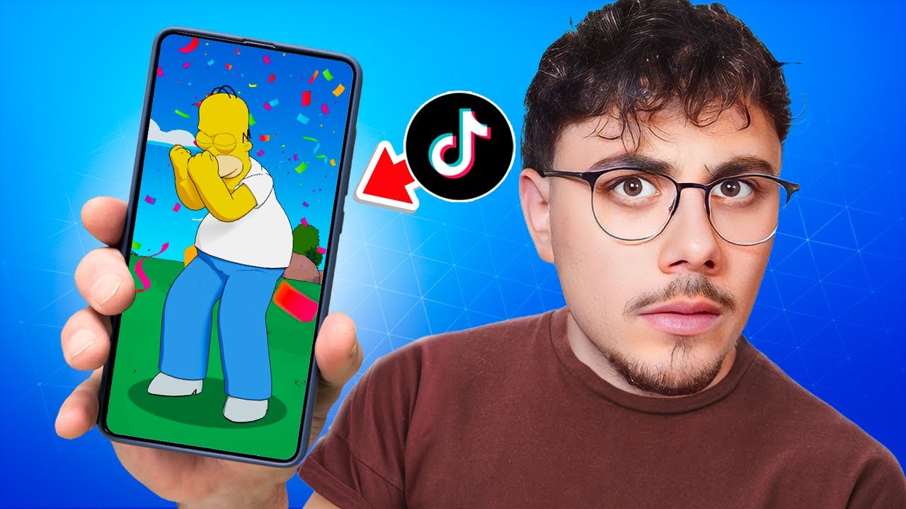 Probé Tiktoks Virales de la Temporada de los Simpsons...