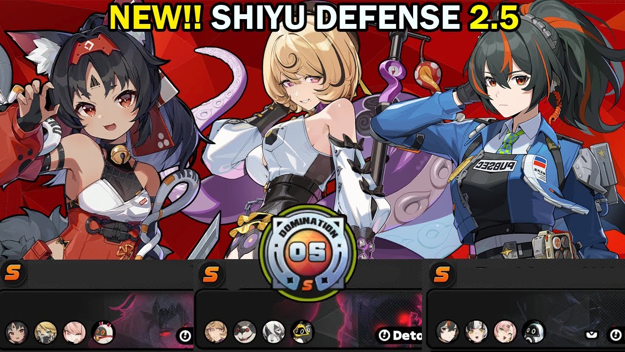 NEW Shiyu Defense | Zhu Yuan, Yidhari & Nekomata! | Node 5 S Clear | Zenless Zone Zero ZZZ 2.5【ゼンゼロ】