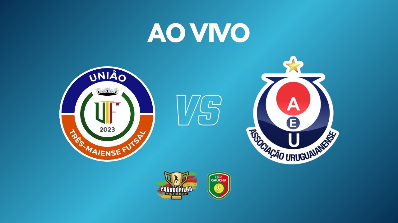 JOGO COMPLETO - Uni&atilde;o Tr&ecirc;s-Maiense/Agren x Uruguaianense | Ta&ccedil;a Farroupilha Noroeste 2026