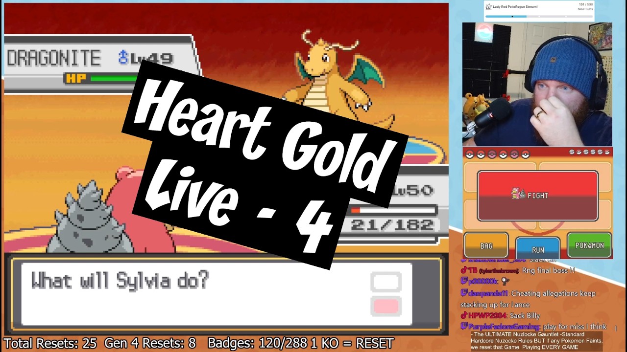 ELITE 4 TIME in Heart Gold!?? Deathless Nuzlocke Gauntlet!