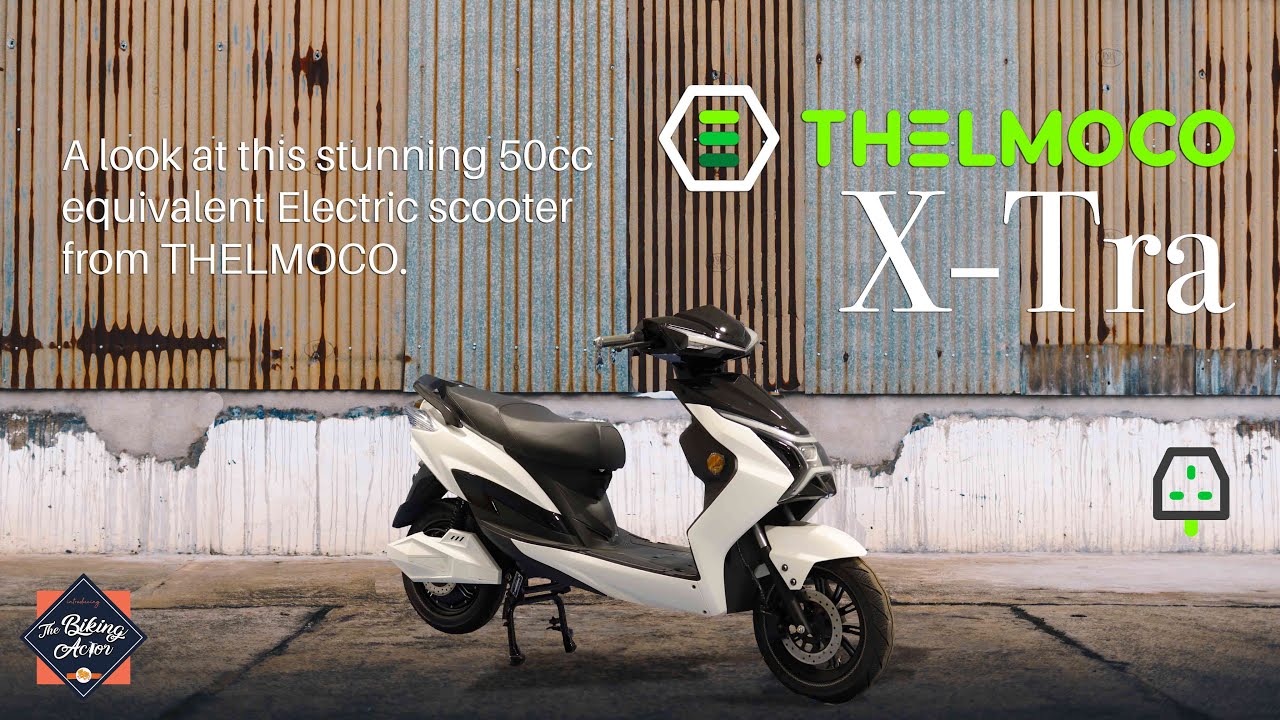 Choosing the best Electric Scooter - A look at the 50cc equivalent X-Tra from Thelmoco.