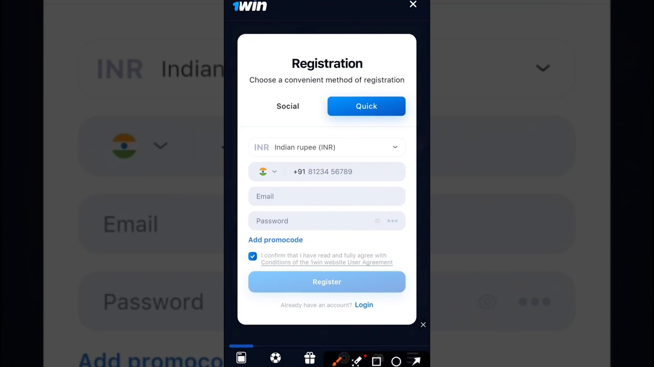 1 win me registration kaise kare | 1win id kaise banaye | 1win promocode
