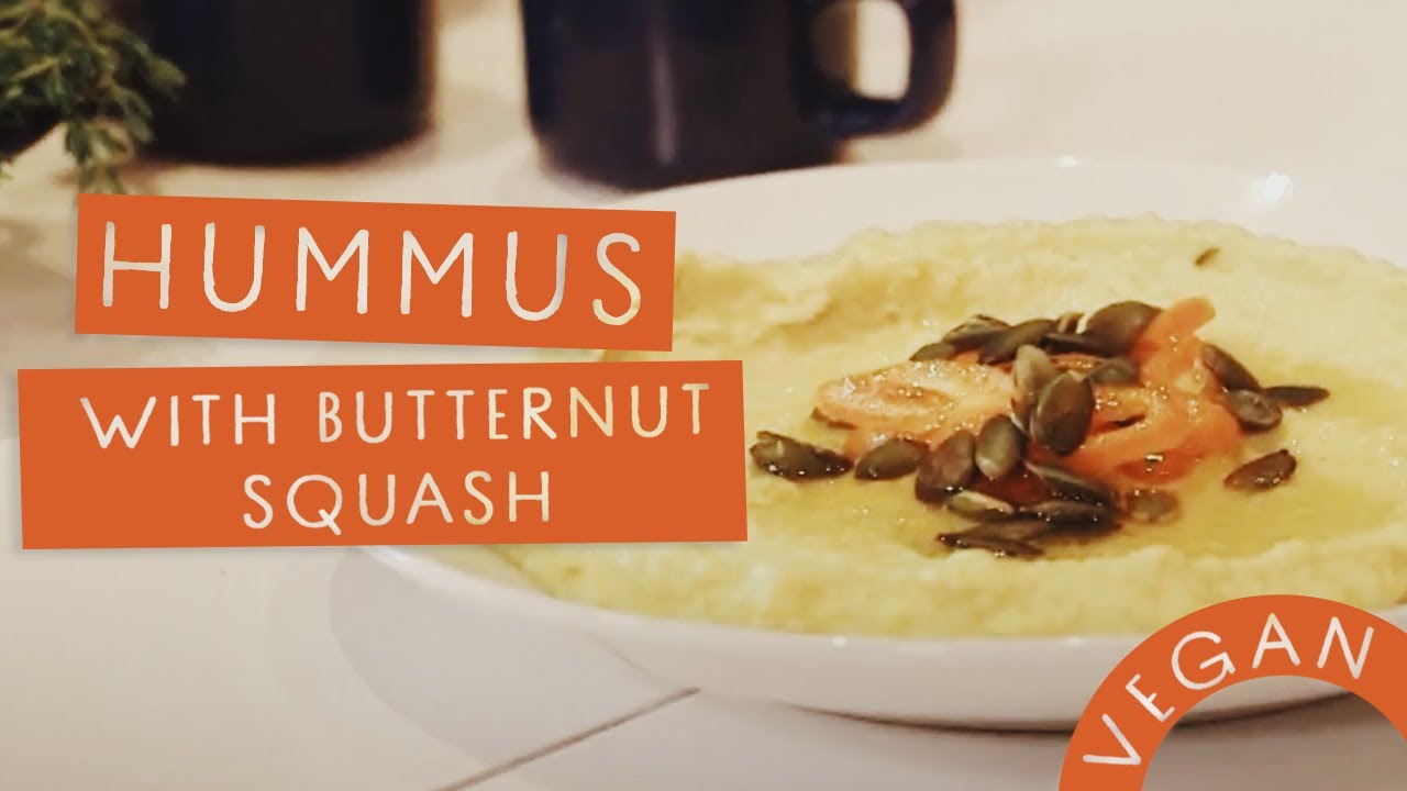 Hummus, a Delicious & Vegan Mezze Recipe; with Butternut Squash w/ Chef Ali Yalçın