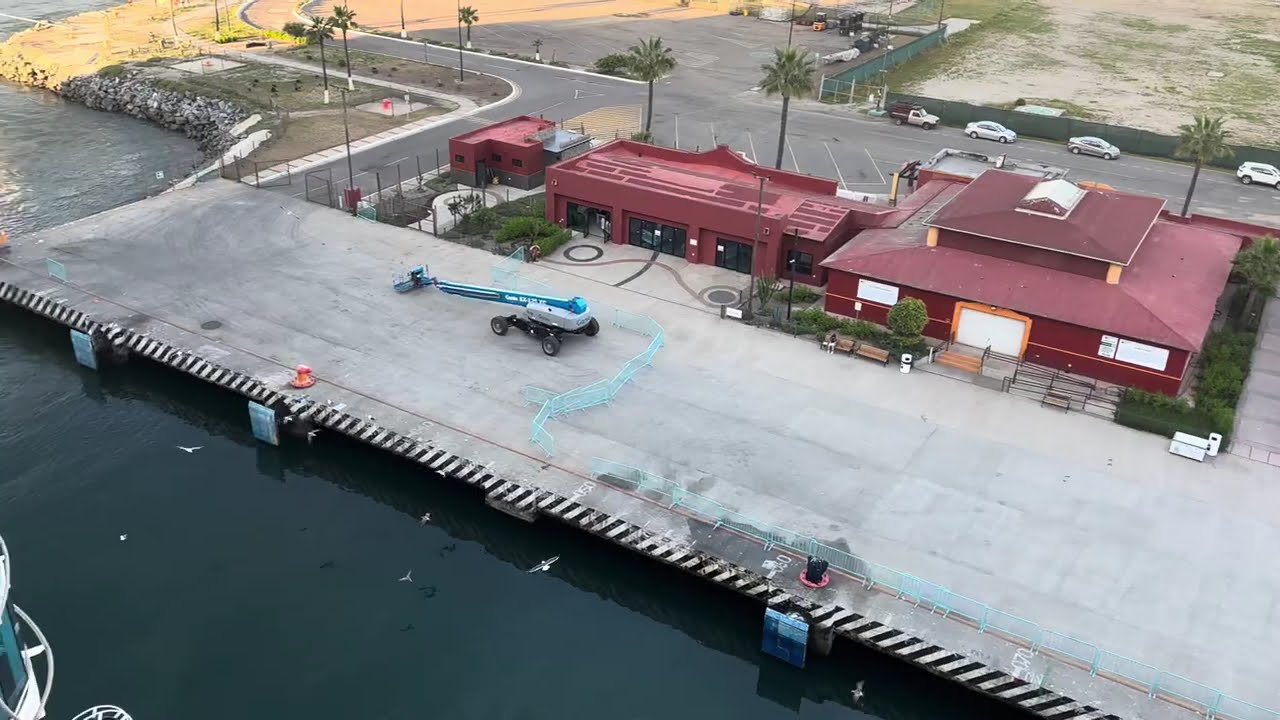 Docking in Ensenada Mexico