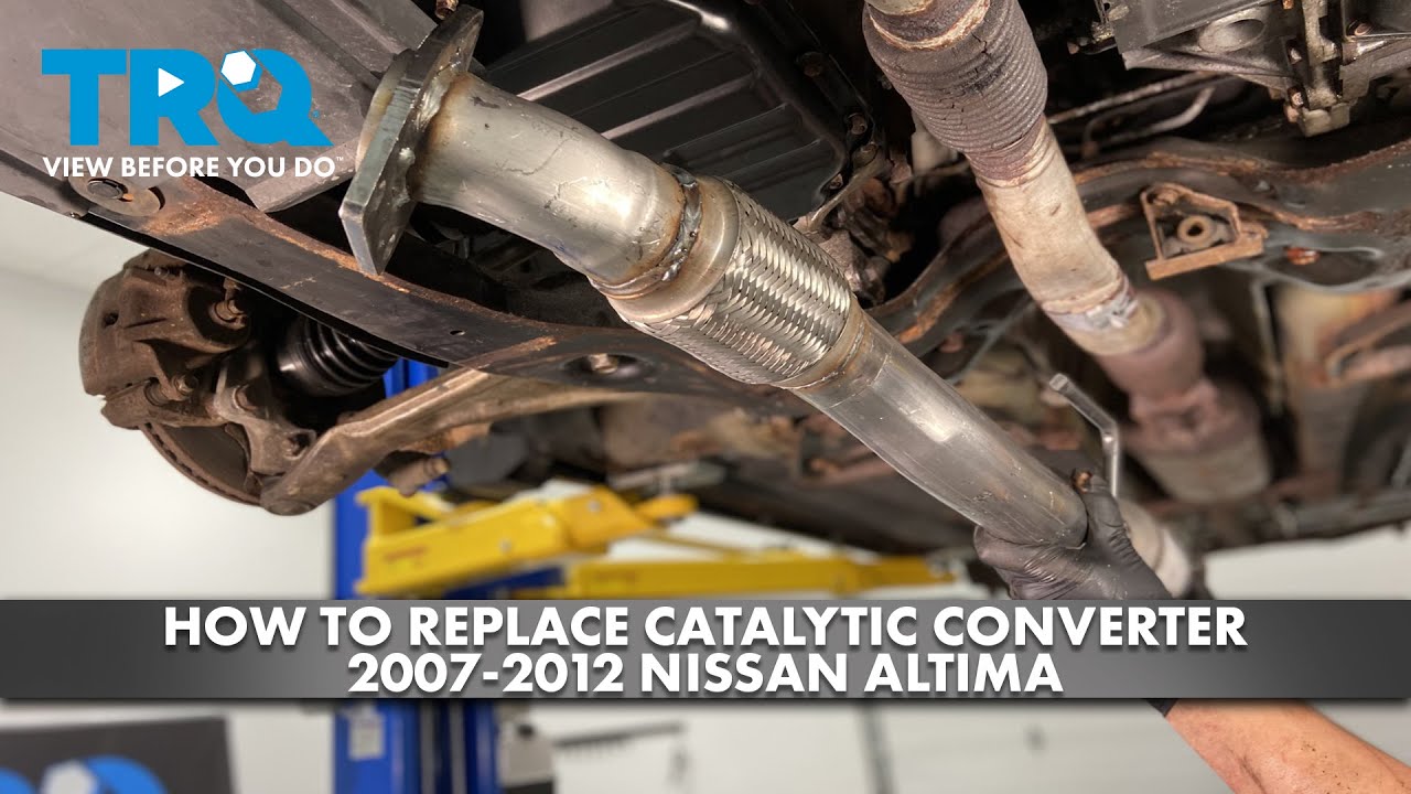 Как заменить каталитический нейтрализатор Nissan Altima 2007-2012 годов