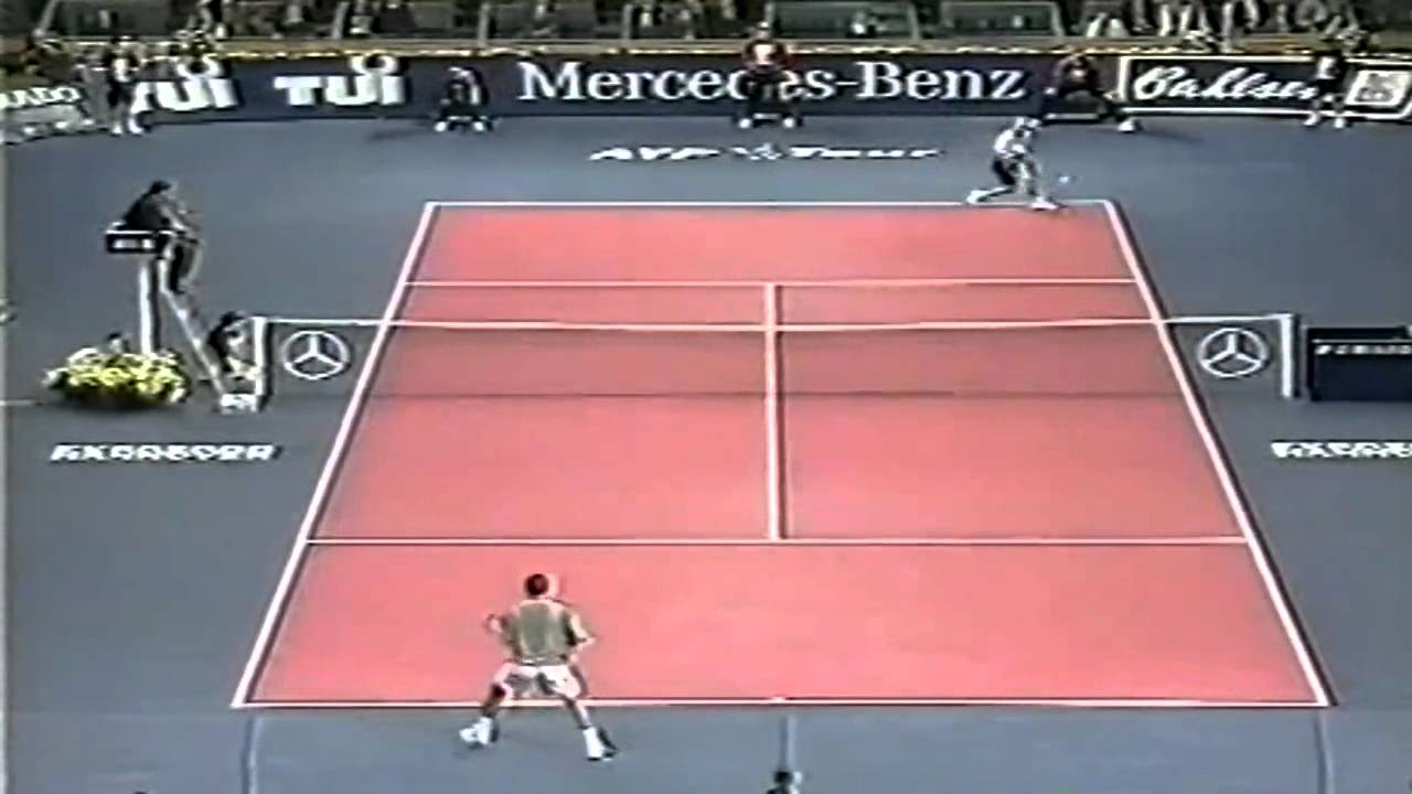 Sampras - Agassi - Hannover 1996 - Highlights