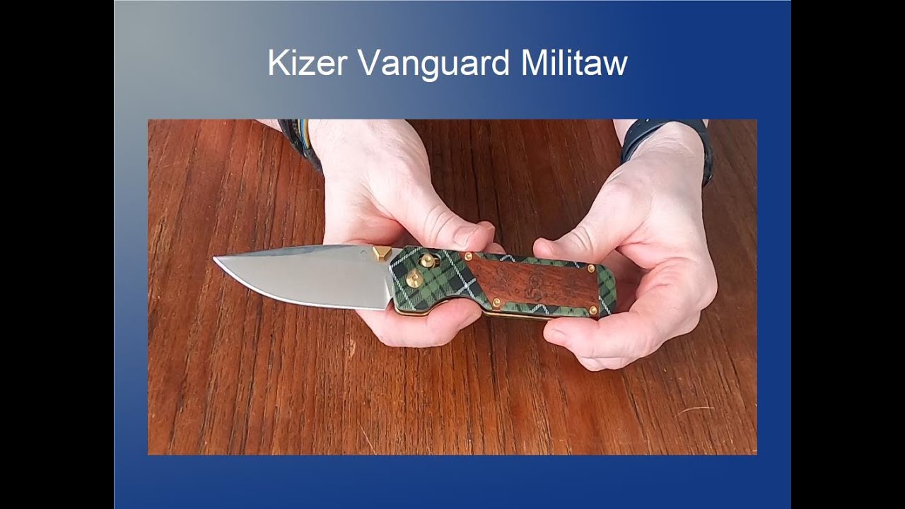 Обзор рождественского ножа Kizer Vanguard Militaw &mdash; декоративный, но функциональный.