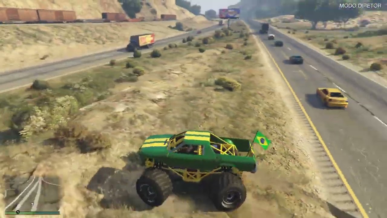 15 MIN DE PURA LOUCURA NO GTA KKKKKK