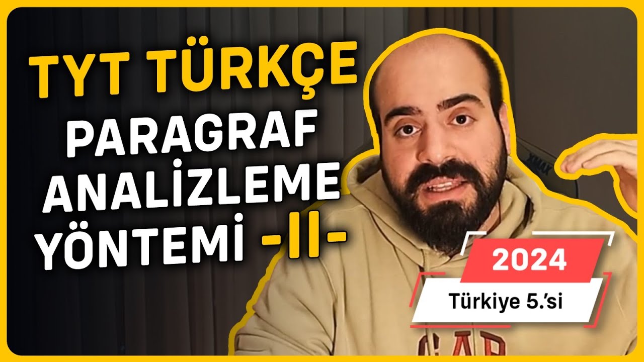 0'dan Dereceye: Paragraf Analizleme Yöntemi II #tyt #ayt #yks