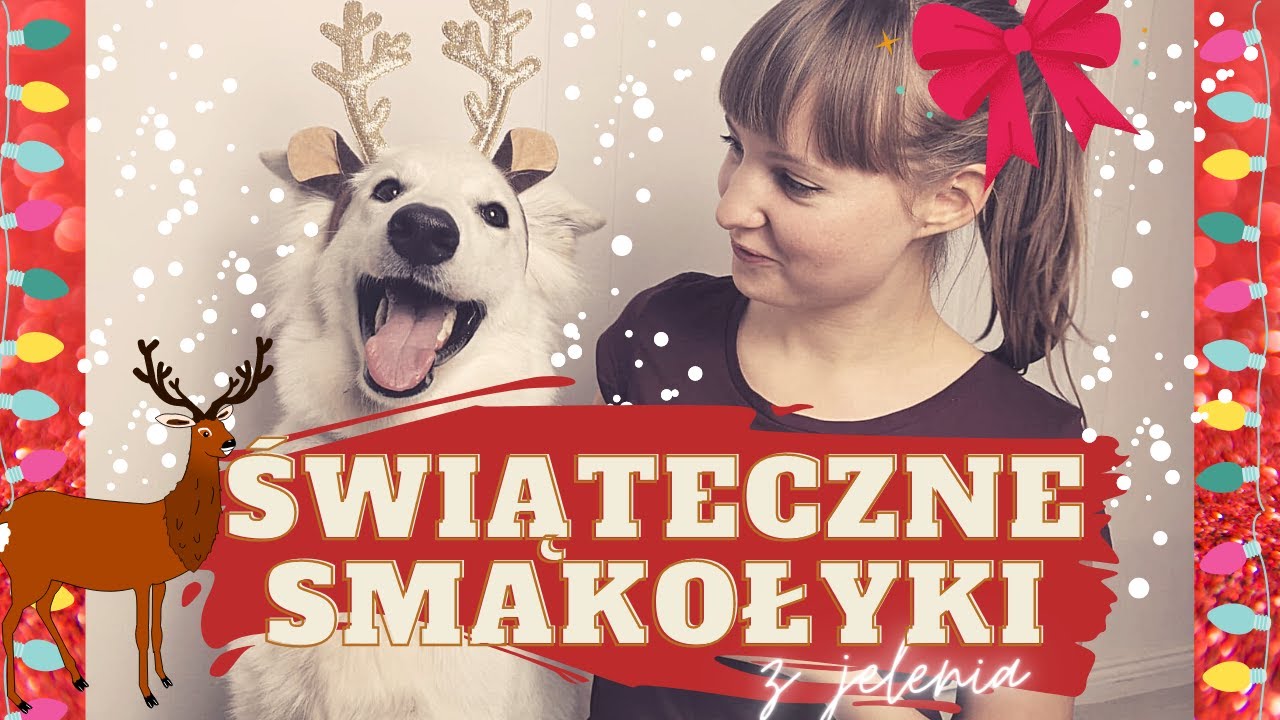 ŚWIĄTECZNE SMAKOŁYKI dla PSA DIY z JELENIEM, BURAKIEM i MIĘTĄ 🎄