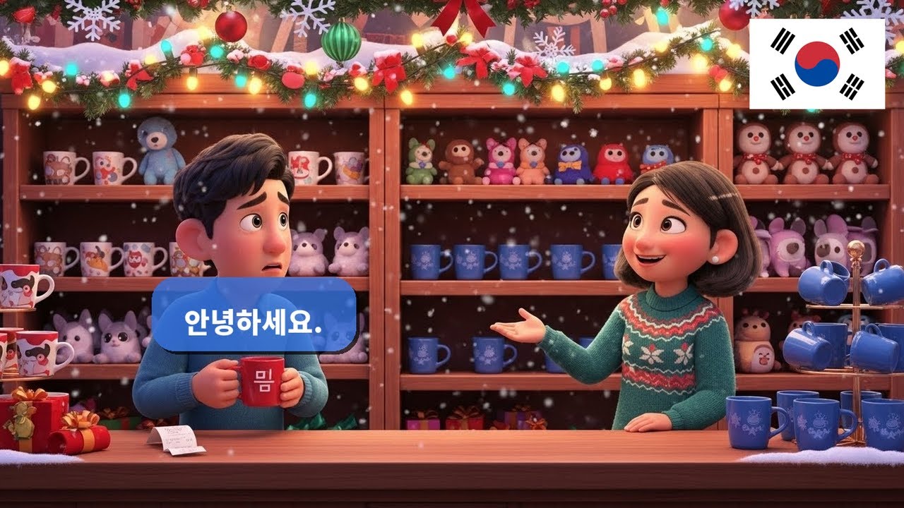A1-A2 초급자를 위한 '선물가게' 실전 회화 10가지 상황별 대화