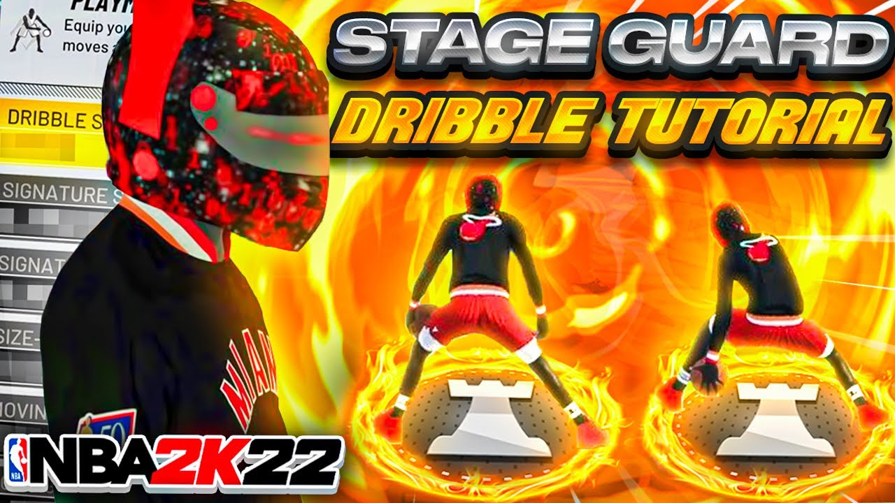 COMP STAGE GUARD ADVANCED *HANDCAM* DRIBBLE TUTORIAL on NBA 2K22! LEARN HOW TO GET OPEN + BEST MOVES